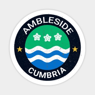 Ambleside - Cumbria Flag Magnet